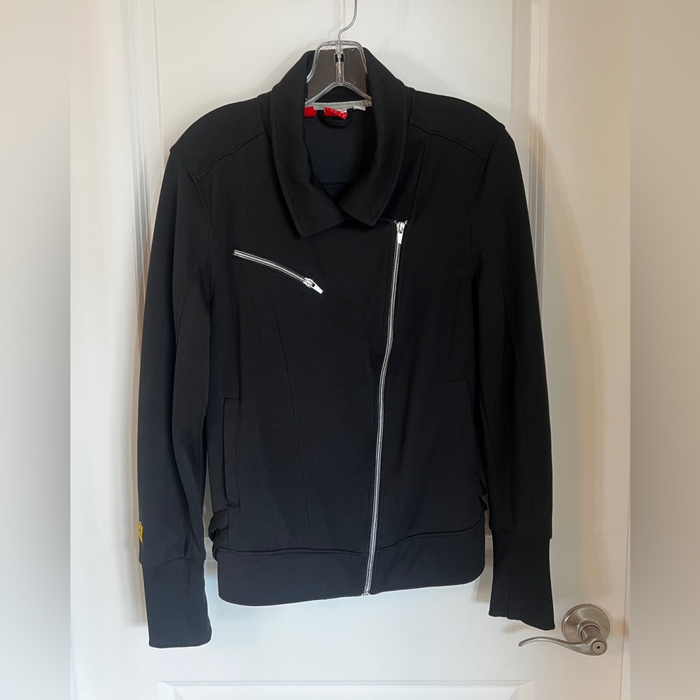 Puma Ferrari F1 Racing Womens Black Jacket Rare Size Medium